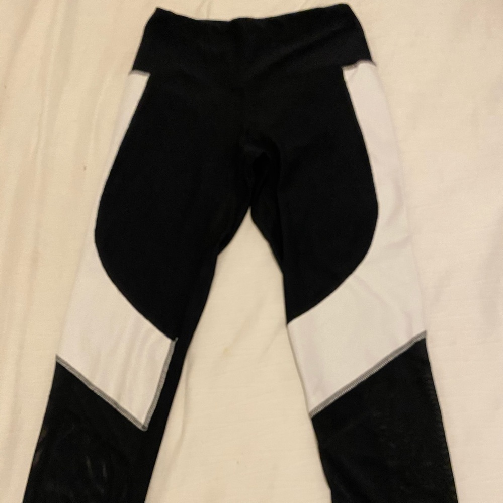 Black and white leggings